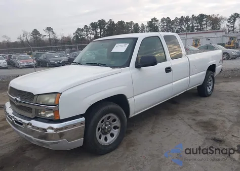 2005 Chevrolet Silverado 1500 Work Truck из США, поврежденный, VIN 1GCEK19T85E297645